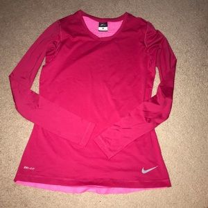 Nike womens dri-fit long sleeve